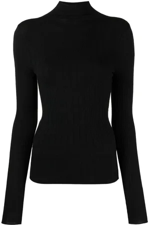 DION LEE Pullover mit Intarsien-Detail