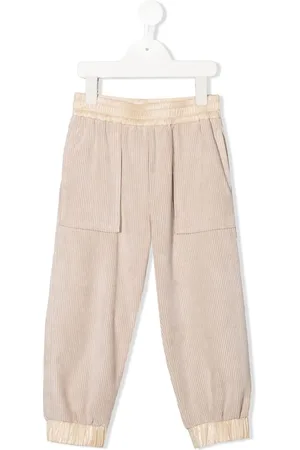 Moncler Gerippte Hose mit Stretchbund