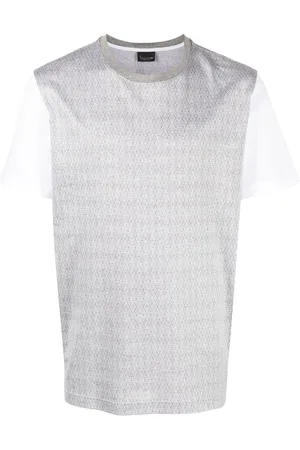BILLIONAIRE Zweifarbiges T-Shirt