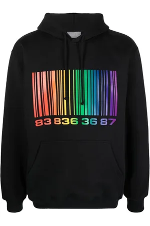 VTMNTS Hoodie mit Barcode-Print