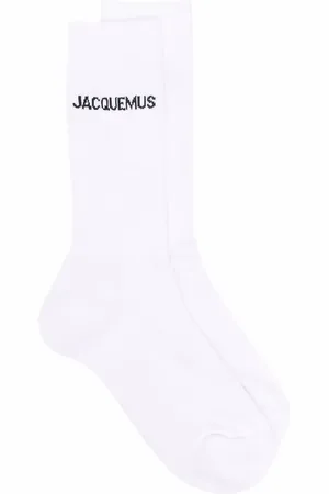 Jacquemus Les Chaussettes Socken mit Logo-Intarsie