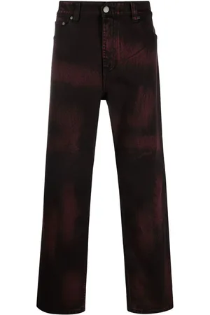 A-cold-wall* Straight-Leg-Jeans mit hohem Bund