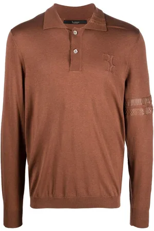 BILLIONAIRE Pullover mit Logo-Patch
