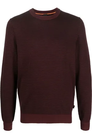 HUGO BOSS Melierter Pullover