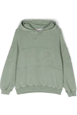 GCDS Hoodie mit Logo-Applikation