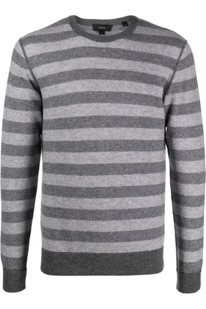Vince Gestreifter Strickpullover