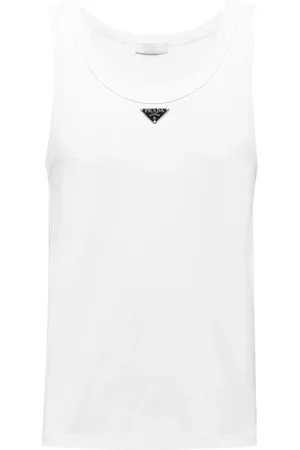 Prada Trägershirt mit Logo