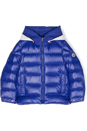 Moncler Kapuzenjacke mit Logo-Print