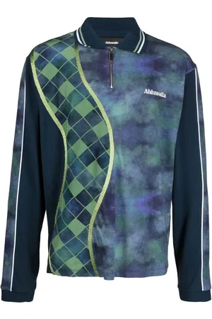 Ahluwalia Poloshirt mit abstraktem Print