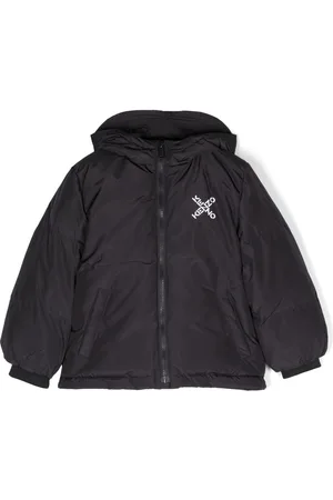 Kenzo Gefütterte Jacke mit Logo