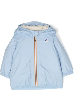 K-Way Kapuzenjacke mit Streifendetail