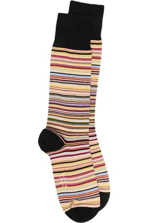 Paul Smith Gestrickte Socken mit Streifen