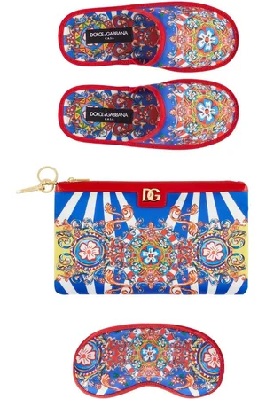 Dolce & Gabbana Dreiteiliges Reise-Set mit Print