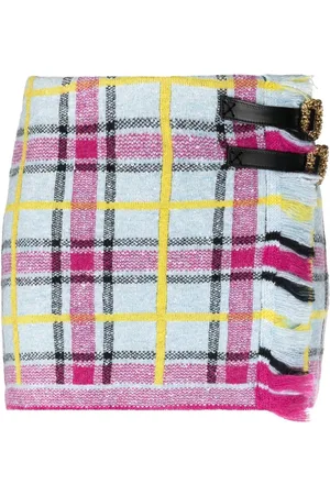 CORMIO Karierter Tweed-Minirock