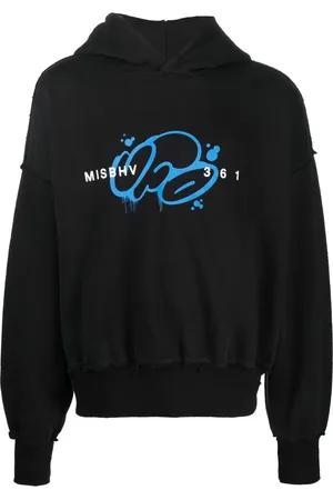 MISBHV X UFO361 Kapuzenpullover mit Logo-Print