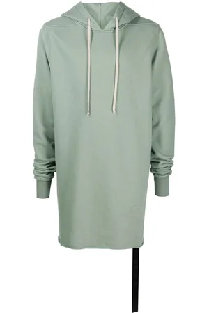 Rick Owens Hoodie mit gerippten Bündchen