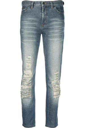Dolce & Gabbana 2000 Skinny-Jeans mit Finish