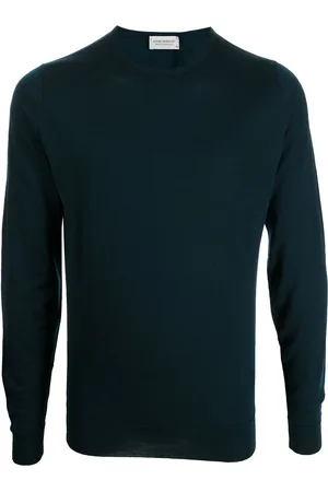 JOHN SMEDLEY Fein gestrickter Pullover