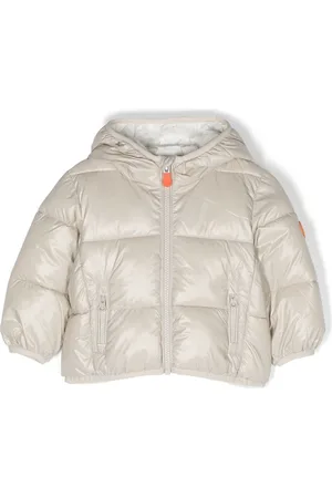 save the duck Gefütterte Jacke mit Logo-Applikation