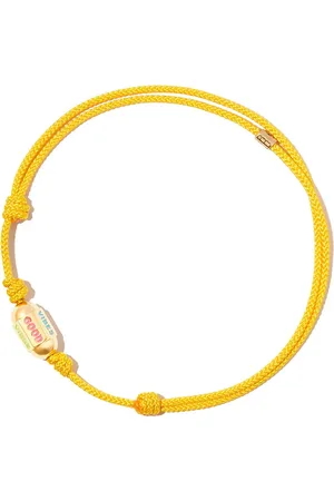 LUIS MORAIS 14kt Good Vibes Gelbgoldarmband