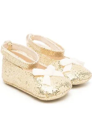 PèPè Ballerinas im Metallic-Look