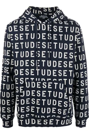 Etudes Hoodie mit Logo-Print
