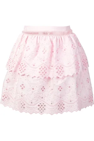 Alberta Ferretti Bestickter Minirock