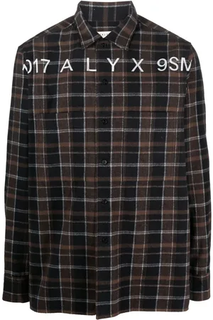 1017 ALYX 9SM Hemd mit Schottenkaro