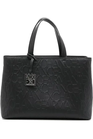 Armani Exchange Shopper mit Logo-Prägung