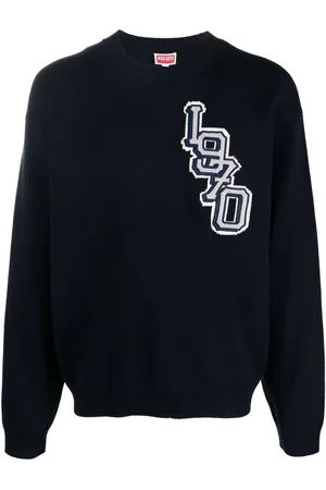Kenzo Pullover im College-Look