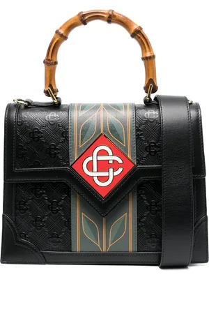 Casablanca Jeanne Handtasche mit Logo-Patch
