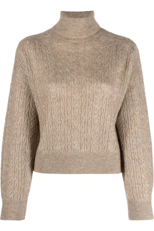 Brunello Cucinelli Pullover mit Zopfmuster