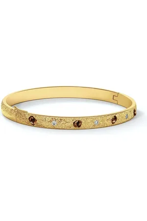 De Beers 18kt Talisman Gelbgoldarmband mit Diamant