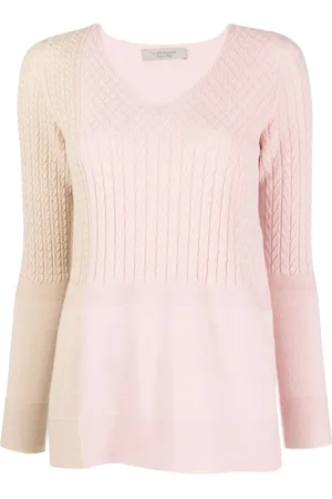 D.EXTERIOR Pullover mit Zopfmuster