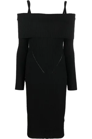 ANDREADAMO Schulterfreies Kleid