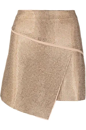 ANDREADAMO Asymmetrischer Wickelrock