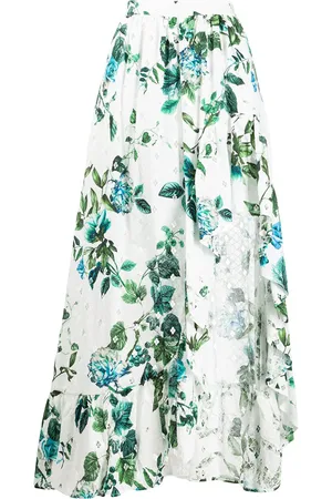 BLUMARINE Rock mit Blumen-Print