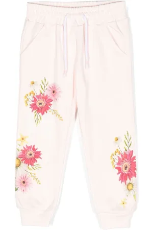 PATACHOU Jogginghose mit Blumen-Print