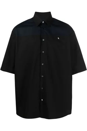 RAF SIMONS Bowlinghemd mit Slogan-Print