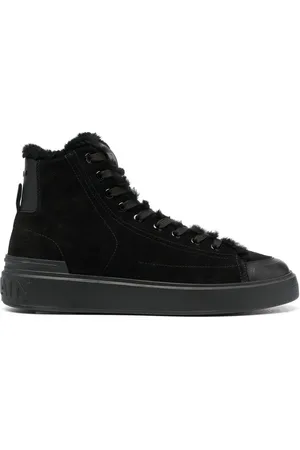 Balmain High-Top-Sneakers aus Wildleder