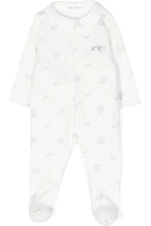 Tartine Et Chocolat Pyjama mit Logo-Stickerei