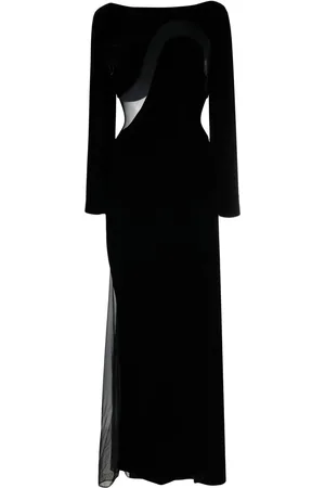 Tom Ford Abendkleid mit Netzeinsatz