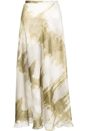 Bambah A-Linien-Rock in Batikoptik