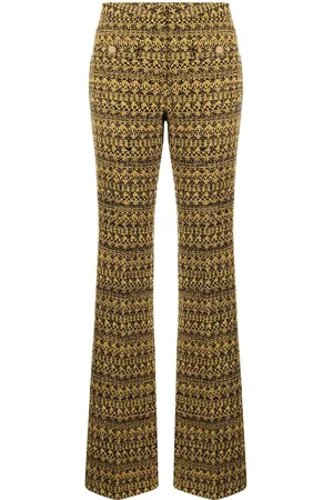 Alessandra Rich Hose mit grafischem Print