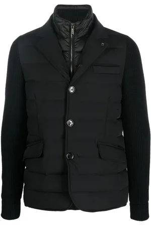MOORER Daunenjacke mit Knopfleiste