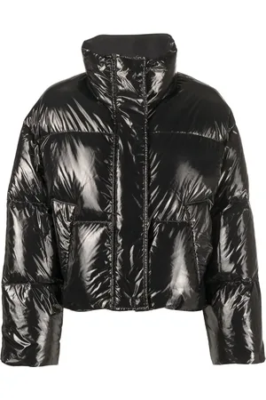 Stand Studio Daunenjacke mit Stehkragen
