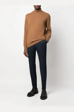 Ermenegildo Zegna Kaschmirpullover mit Stehkragen