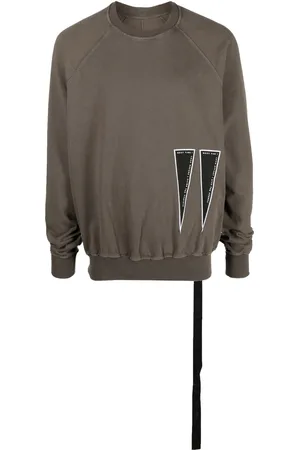 Rick Owens Sweatshirt mit dreieckigen Patches