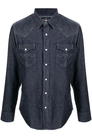 Ralph Lauren Jeanshemd im Western-Look