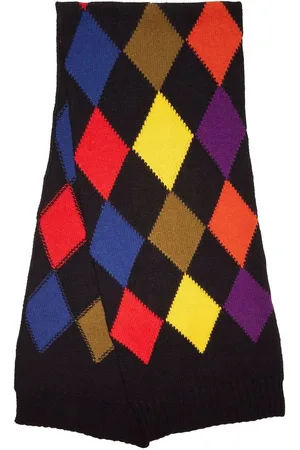 La DoubleJ Schal mit Argyle-Muster
